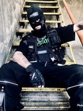 handmade #tech-wear #ghtich-wear #cyberpunk model 1