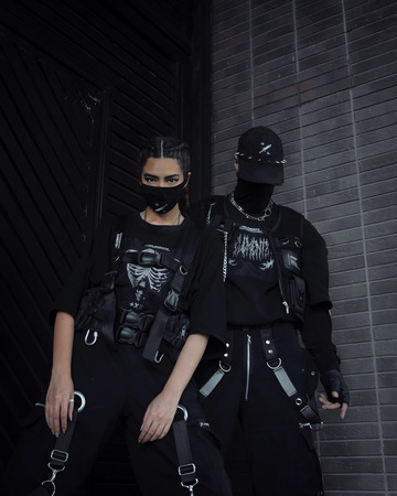 handmade #tech-wear #ghtich-wear #cyberpunk model 18