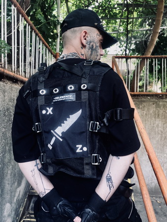 handmade #tech-wear #ghtich-wear #cyberpunk model 26