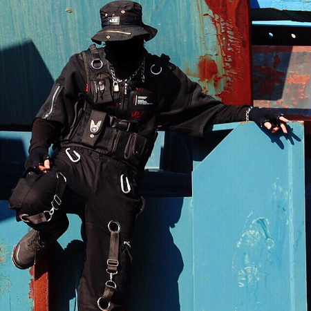 handmade #tech-wear #ghtich-wear #cyberpunk model 34