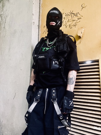 handmade #tech-wear #ghtich-wear #cyberpunk model 9
