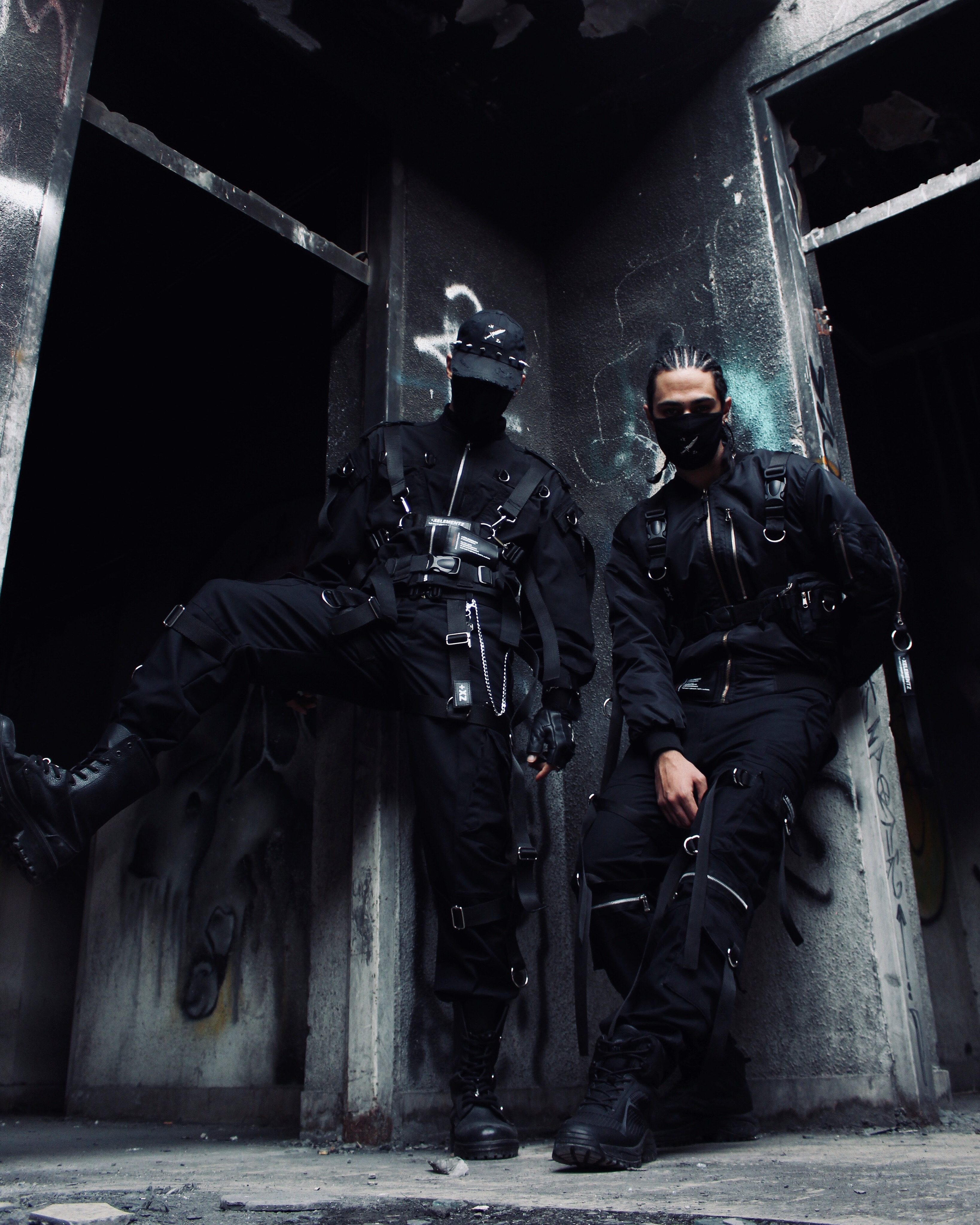 handmade #techwear #gothic-wear #cyberpunk model