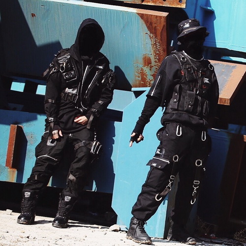 handmade #techwear #gothic-wear #cyberpunk model